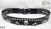 Motorrad-Lederarmband PM3 Länge ~ 115 cm