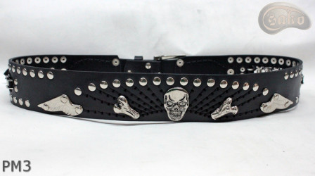 Motorrad-Lederarmband PM3 Länge ~ 115 cm