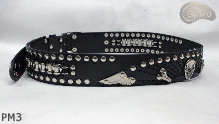 Motorrad-Lederarmband PM3 Länge ~ 115 cm