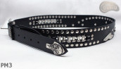 Motorrad-Lederarmband PM3 Länge ~ 115 cm