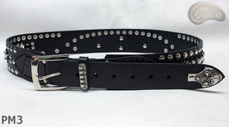 Motorrad-Lederarmband PM3 Länge ~ 115 cm