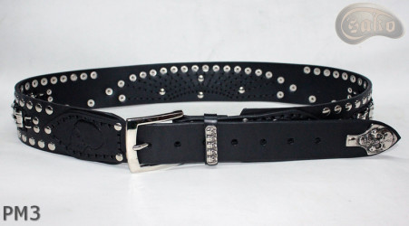 Motorrad-Lederarmband PM3 Länge ~ 115 cm
