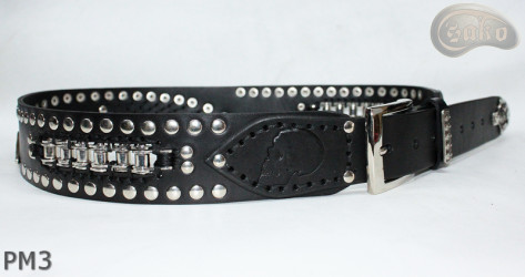 Motorrad-Lederarmband PM3 Länge ~ 115 cm