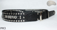 Motorrad-Lederarmband PM3 Länge ~ 115 cm