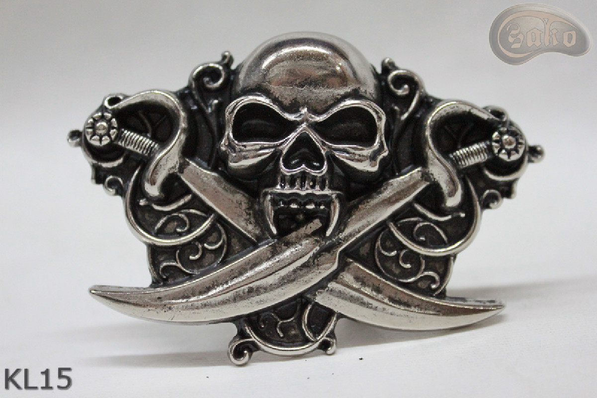 Boucle de ceinture décorative KL15