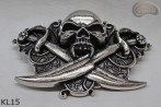 Boucle de ceinture décorative KL15