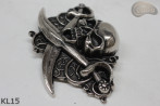 Boucle de ceinture décorative KL15