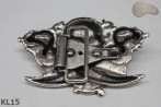 Boucle de ceinture décorative KL15