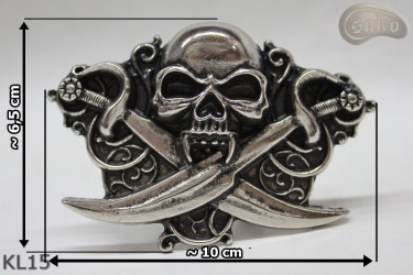 Boucle de ceinture décorative KL15
