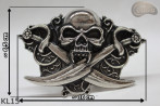 Boucle de ceinture décorative KL15