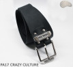 PA17 CRAZY CULTURE Bőr nadrágszíj