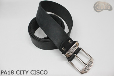 PA18 CITY CISCO Bőr nadrágszíj