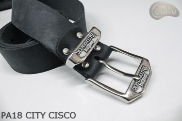 PA18 CITY CISCO Bőr nadrágszíj