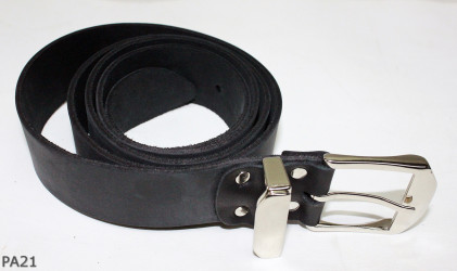 PA21 Leather trouser belt