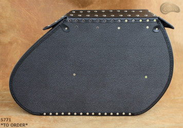 Sacoches de moto en cuir S771 *SUR COMMANDE*