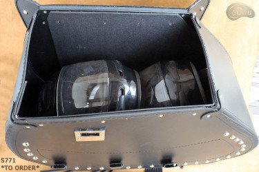 Leder-Motorradtaschen S771 *AUF BESTELLUNG*