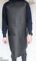 Schutzschürze aus Leder F20 Druckfrei Metzger/Schweißer/Koch/Grill/Schlosser/Schmied