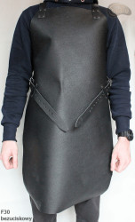 Schutzschürze aus Leder F30 Druckfrei Metzger/Schweißer/Koch/Grill/Schlosser