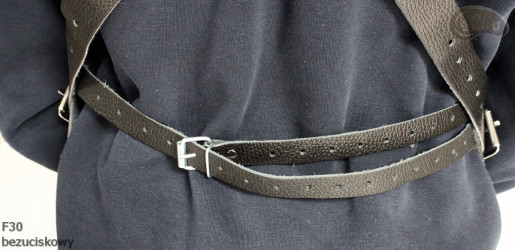 Schutzschürze aus Leder F30 Druckfrei Metzger/Schweißer/Koch/Grill/Schlosser