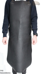Schutzschürze aus Leder F40 Druckfrei Metzger/Schweißer/Koch/Grill/Schlosser