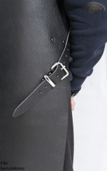 Schutzschürze aus Leder F40 Druckfrei Metzger/Schweißer/Koch/Grill/Schlosser