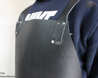 Schutzschürze aus Leder F40 Druckfrei Metzger/Schweißer/Koch/Grill/Schlosser