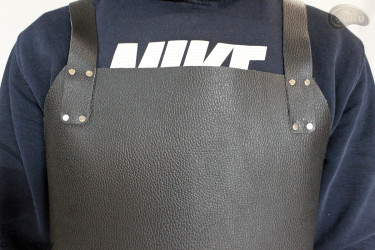 Schutzschürze aus Leder F40 Druckfrei Metzger/Schweißer/Koch/Grill/Schlosser