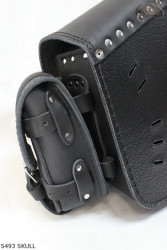 Satteltaschen S493 SKULL H-D SOFTAIL
