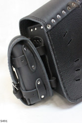 LEATHER SADDLEBAG S491 H-D SOFTAIL