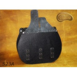 LEATHER SADDLEBAGS S23 A  *TO REQUEST*