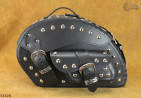 LEATHER SADDLEBAGS S162