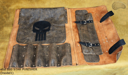 Tasche- / Messerabdeckung  BIG STAR PUNISHER( Modell 1)