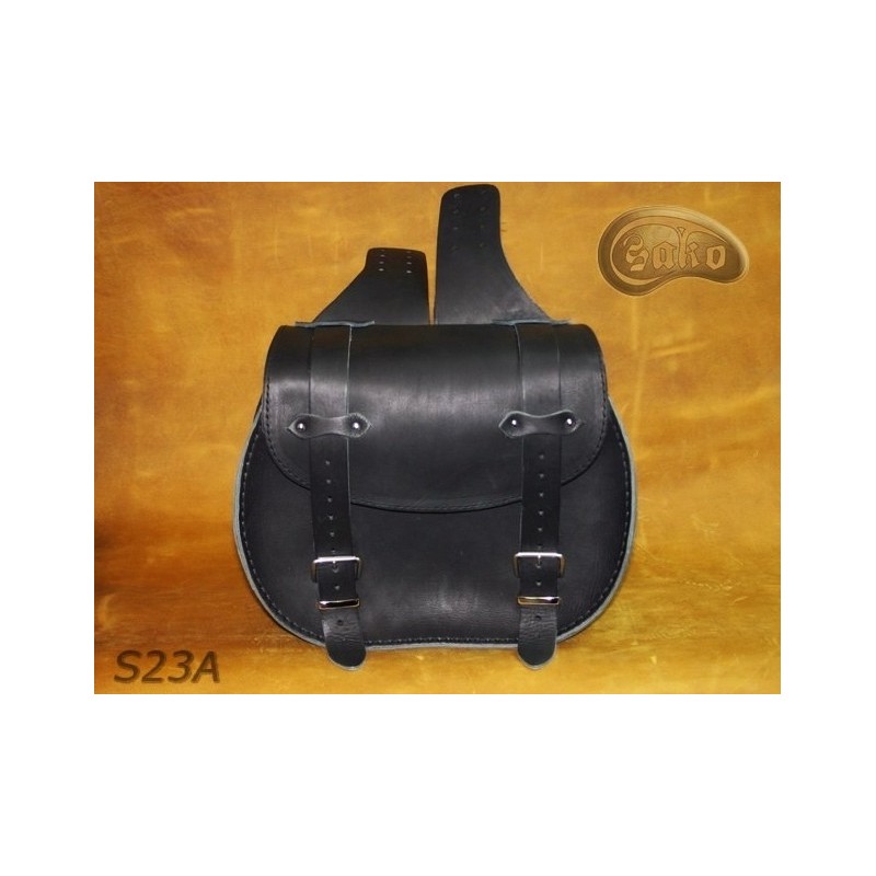 LEATHER SADDLEBAGS S23 A  *TO REQUEST*