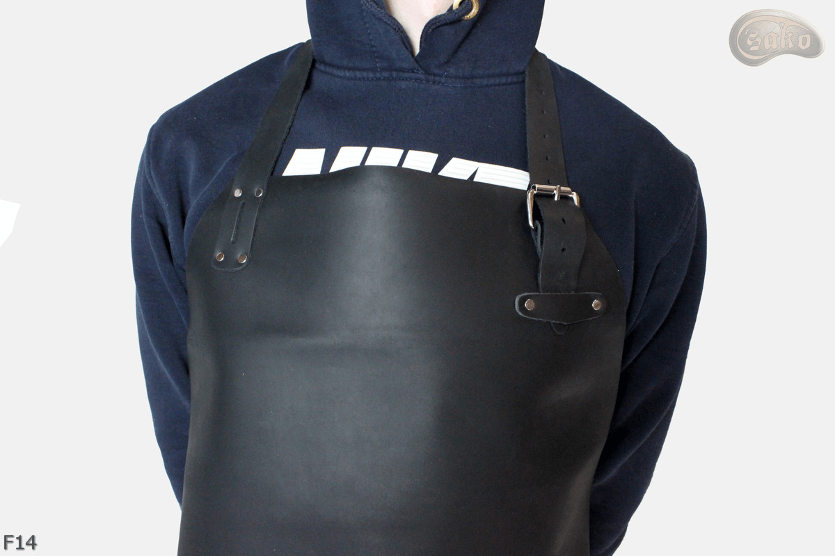 Leather protective apron F14/butcher/welding/chef/barbecue/locksmith