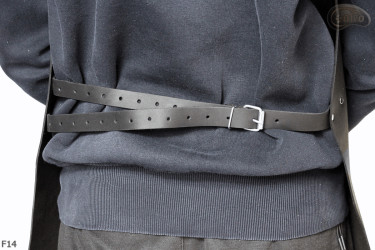 Leather protective apron F14/butcher/welding/chef/barbecue/locksmith