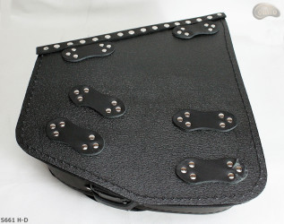 LEATHER SADDLEBAG S661 H-D SOFTAIL