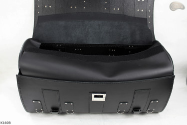 K160 motorkerékpár csomagtartó zárral és ital tartókkal