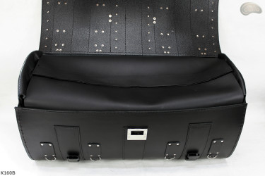 K160 motorkerékpár csomagtartó zárral és ital tartókkal