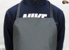 Leather protective apron F1 GREY/butcher/welding/chef/barbecue/locksmith