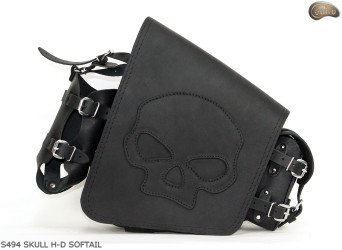 Satteltaschen S494 SKULL H-D SOFTAIL