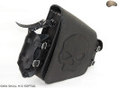 LEATHER SADDLEBAG S494 SKULL H-D SOFTAIL