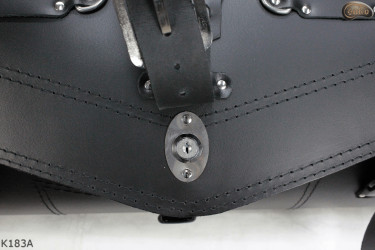 K183 motorcycle roll bag with lock and drink holders+Nakładki6
