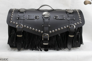 Motorradkoffer K183 mit Schloss und Getränkehaltern+Nakładki6