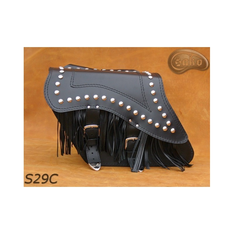 LEATHER SADDLEBAGS S29