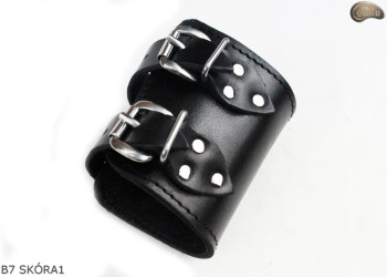 Lederarmband B7 Goth Rock Metal Punk