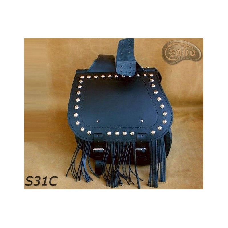 LEATHER SADDLEBAGS S31