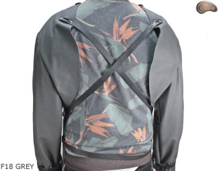 copy of Leather apron F18 GREY protective front with sleeves / butcher / welding / cook / barbecue / locksmith