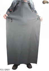 Schutzschürze aus Leder F21 GREY/Metzger/Schweißer/Koch/Grill/Schlosser