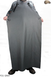 Schutzschürze aus Leder F21 GREY/Metzger/Schweißer/Koch/Grill/Schlosser