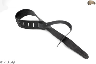 Gitarrengurt für E-Gitarre/Bassgitarre G1Krokodil Echtleder